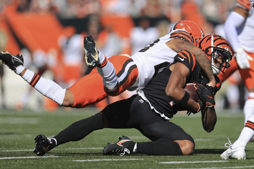 Browns DBs Eager To Catch Up With Bengals Chatty WR Chase Wednesday