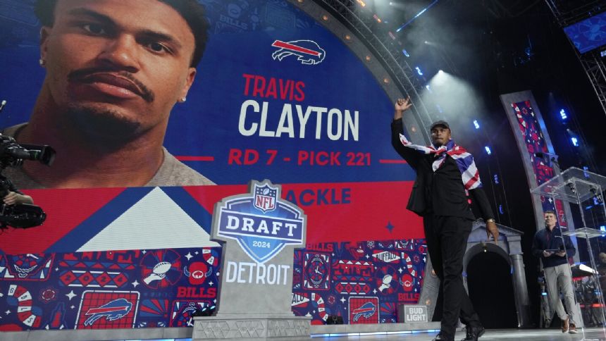 Buffalo Bills take a chance on English rugby player Travis Clayton with their last pick in NFL draft