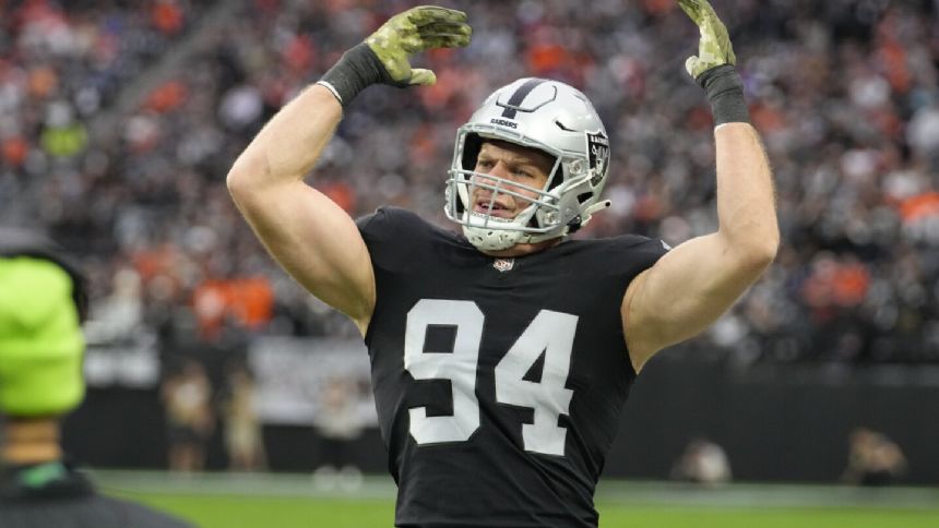 Carl Nassib First Openly Gay Player To Play In Nfl Games Announces