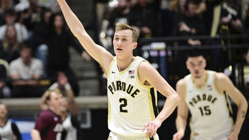 Fletcher Loyer Zach Edey Help No Purdue Rout Eastern Kentucky