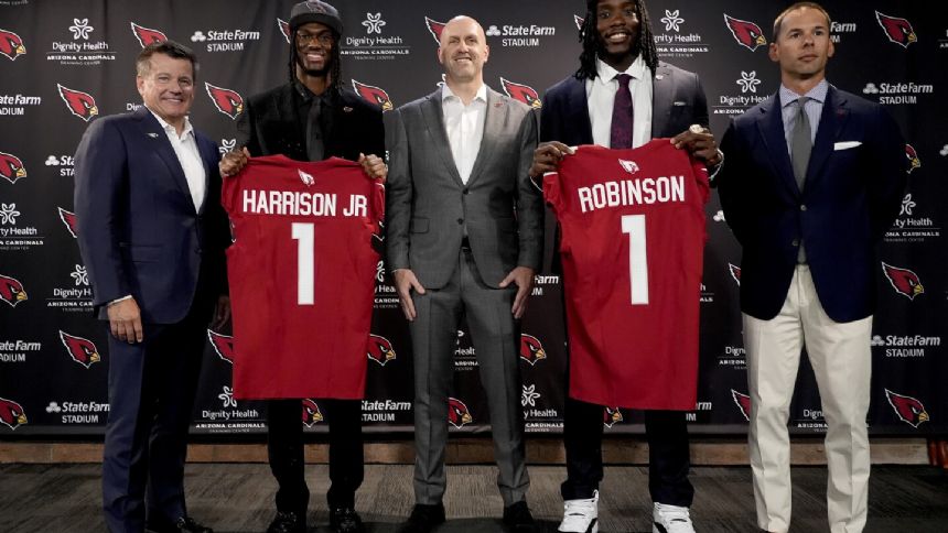 Marvin Harrison Jr. is a star in his own draft class as the Cardinals reload with 12 selections