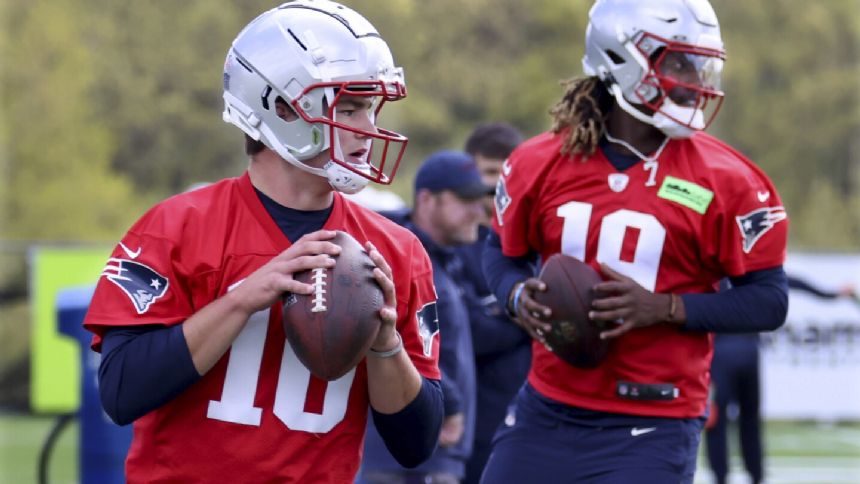 Patriots' No. 3 pick QB Drake Maye wraps up first taste of NFL workouts at rookie camp