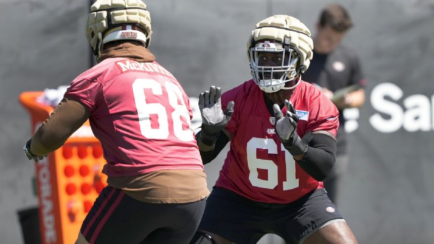 49ers OL coach explains why the team didn't need to make a big investment to upgrade the line