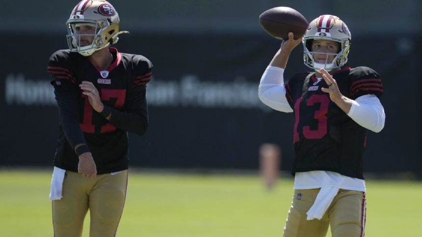 49ers QB Brock Purdy shows benefits of healthy offseason early in training camp