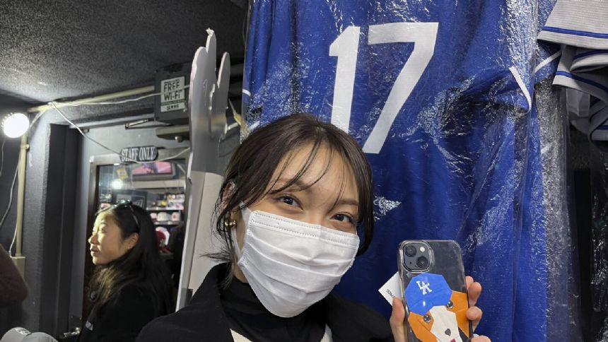 $510 Dodgers jerseys and $150 caps. Behold the price of being an Ohtani fan in Japan