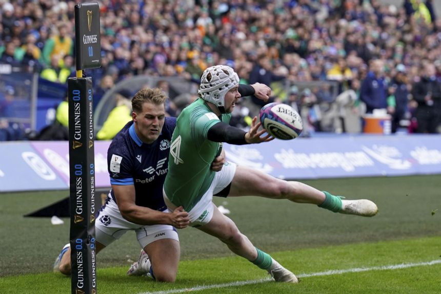 6 Nations: Ireland beats Scotland 22-7, close to Grand Slam