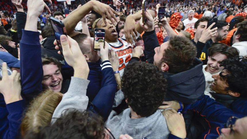 A coach asks 'When are we going to ban court storming?' A solution isn't seen as all that easy