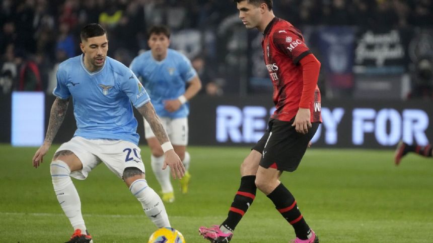 AC Milan winger Pulisic threatened and abused following fiery Lazio win