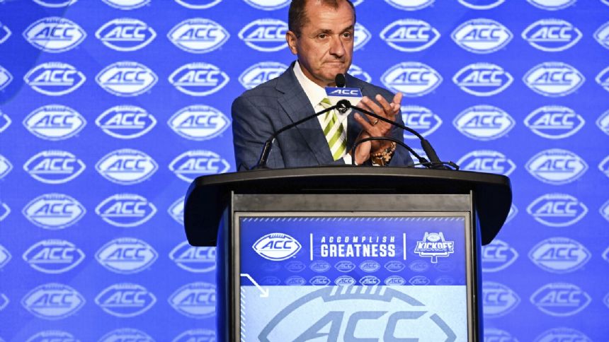 ACC commissioner promises to fight 'for as long as it takes' amid legal battles with Clemson, FSU