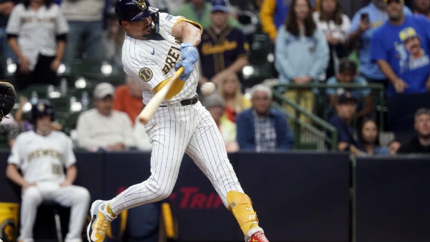 Adames hits winning RBI single in 10th and Brewers beat White Sox 4-3