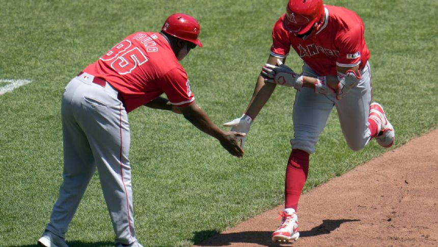 Adell homers, Angels rally past Pirates 5-4 to earn first series victory since early April