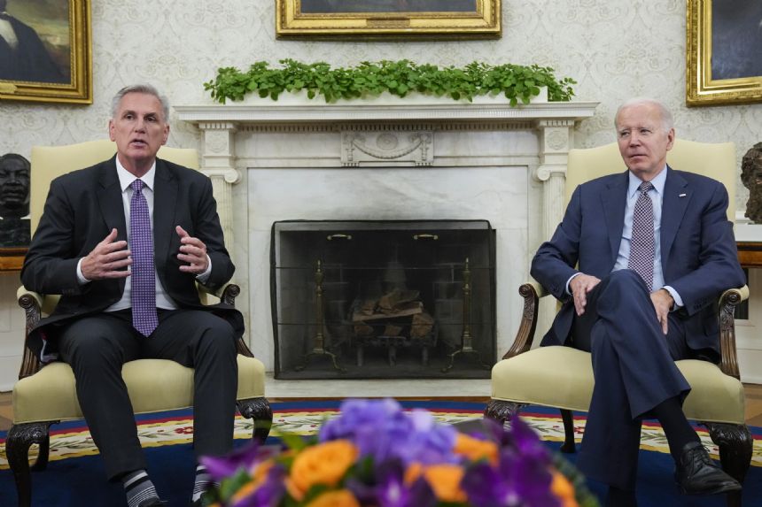 Ahead of debt ceiling vote, Biden shores up Democrats and McCarthy scrambles for GOP support