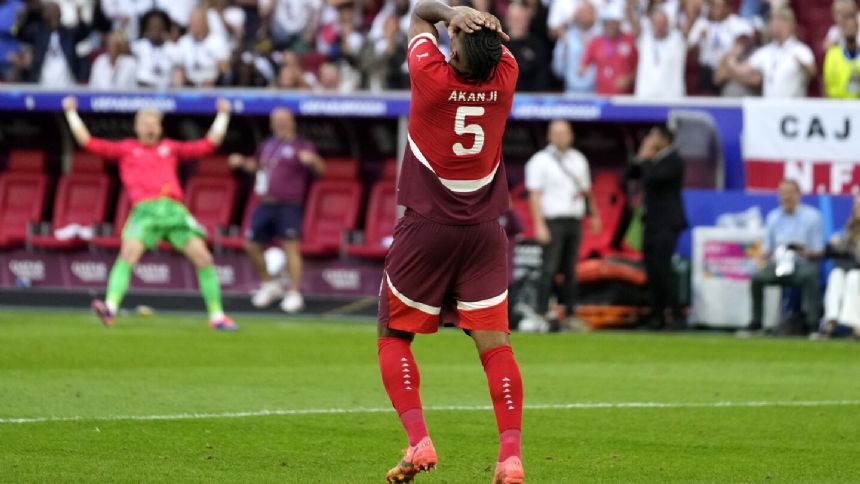 Akanji enduring 'deep emptiness' after penalty failure consigns Swiss to painful loss at Euro 2024