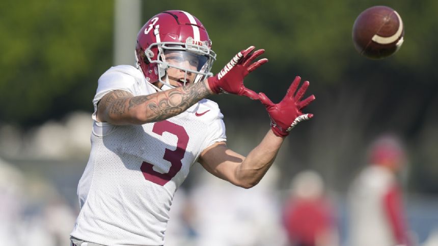 Alabama seeks more big plays from WR Jermaine Burton in Rose Bowl against Michigan