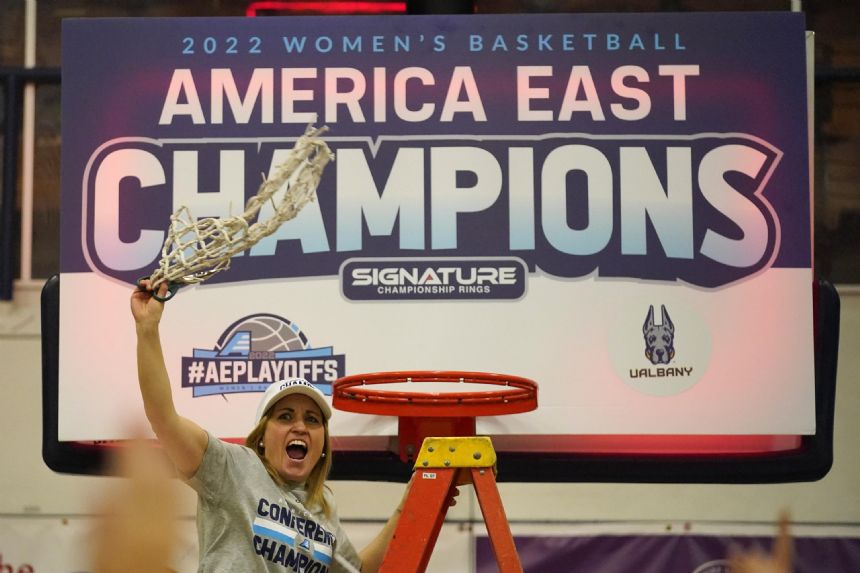 Albany takes America East title over Maine 56-47