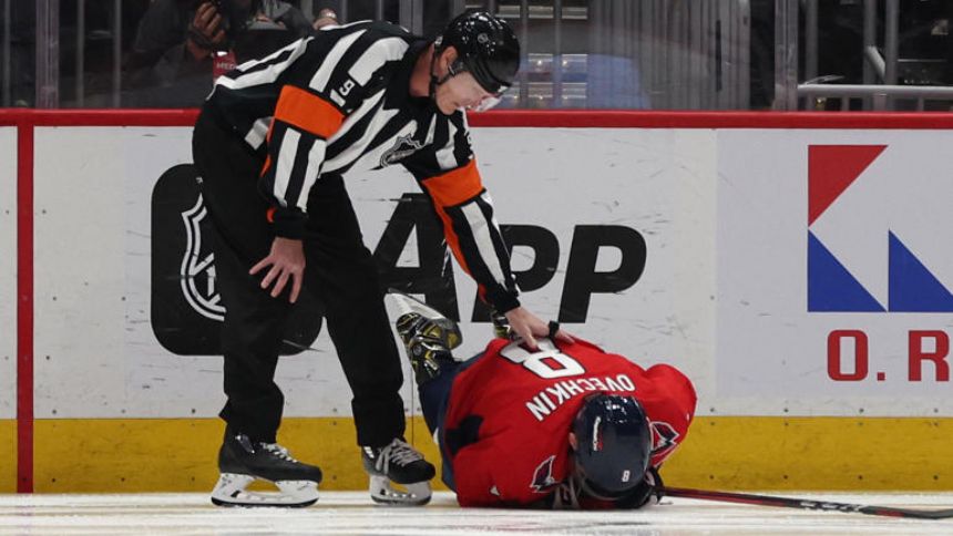 Alex Ovechkin Injury: Capitals Star Leaves Game Vs. Maple Leafs With ...