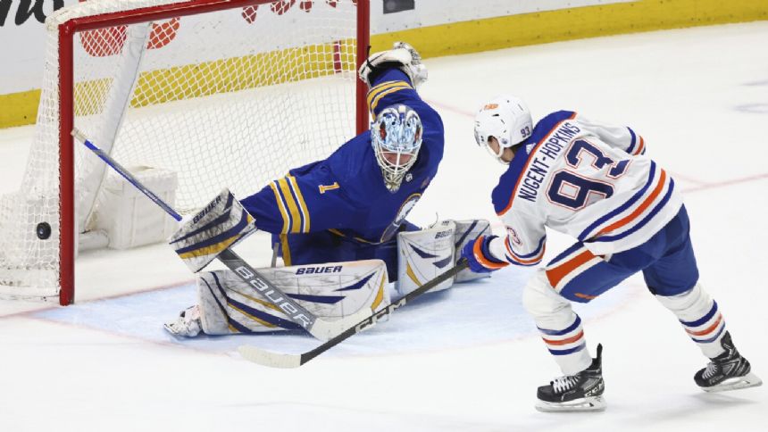 Alex Tuch scores in shootout as Sabres overcome 2-goal deficit to beat Oilers 3-2