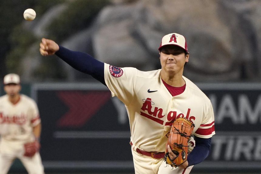 Angels' Ohtani has no-hitter through 6 innings vs Athletics