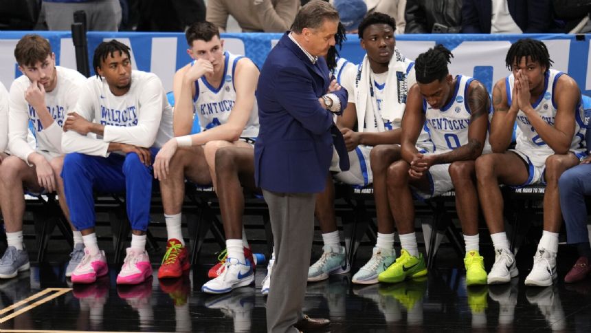 Another early exit for Kentucky, Calipari shows his program is far removed from its heyday