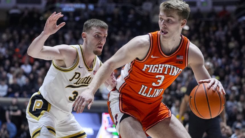 AP Player of the Week: Marcus Domask keeps No. 10 Illinois rolling along