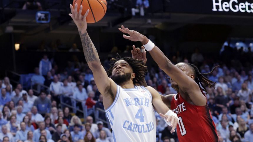 AP player of the week: North Carolina's RJ Davis sets Smith Center scoring record