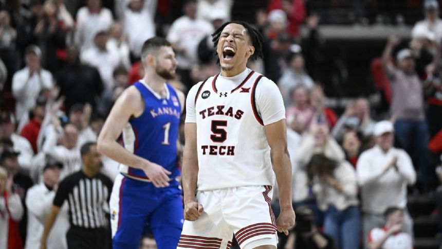 AP Player of the Week: Texas Tech's Darrion Williams was perfect in rout of Kansas