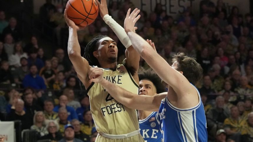 AP Player of the Week: Wake Forest's Hunter Sallis stands out in big week for Demon Deacons