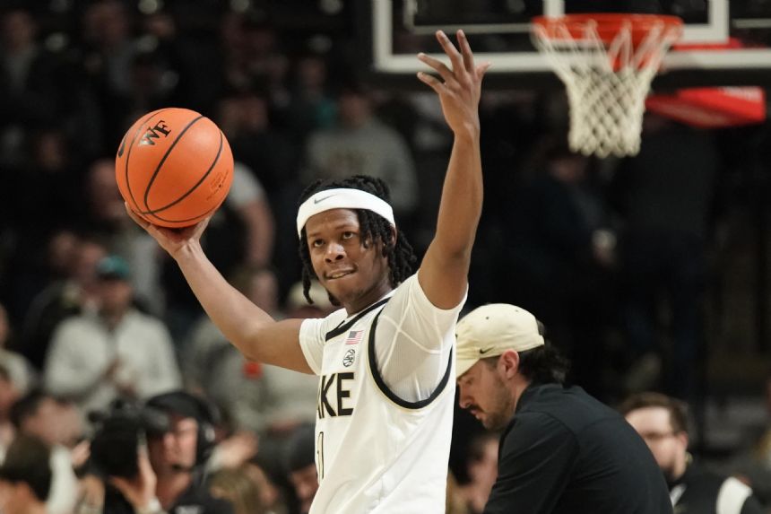 Appleby is Wake Forest's 2nd straight ACC AP player of year