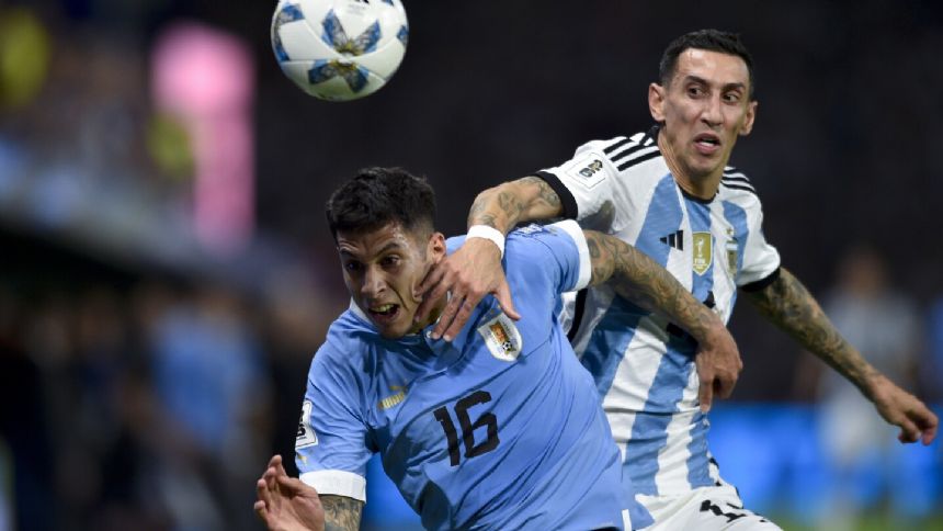 Argentina eyes Di Maria and Brazil tests Jesus ahead of World Cup qualifying clash