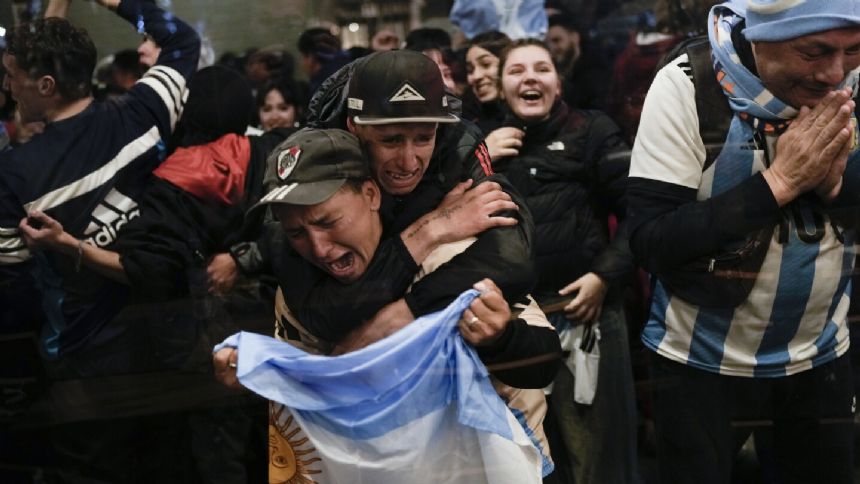 Argentina fans revel in their Copa America triumph, a brief respite from their country's crises