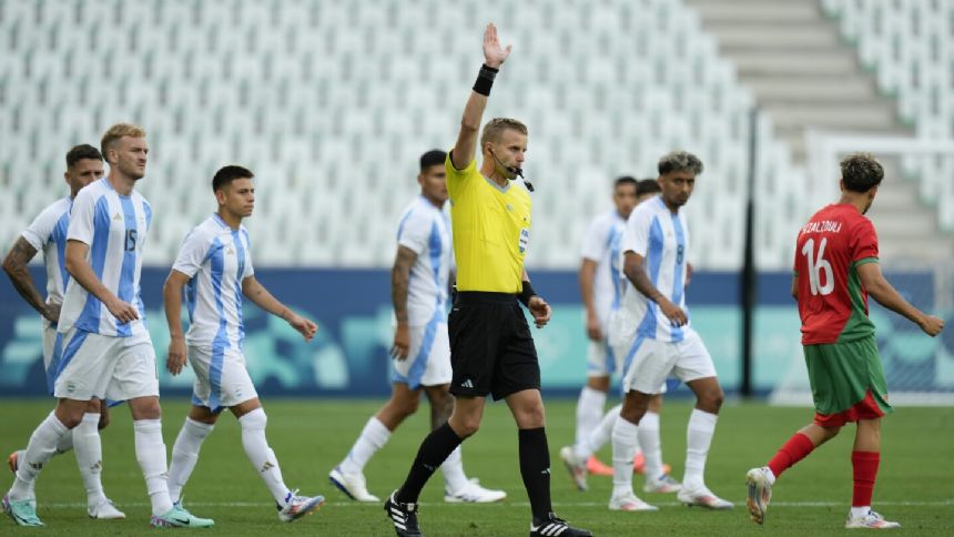 Argentina soccer says its Olympic training base was robbed before chaotic game vs Morocco