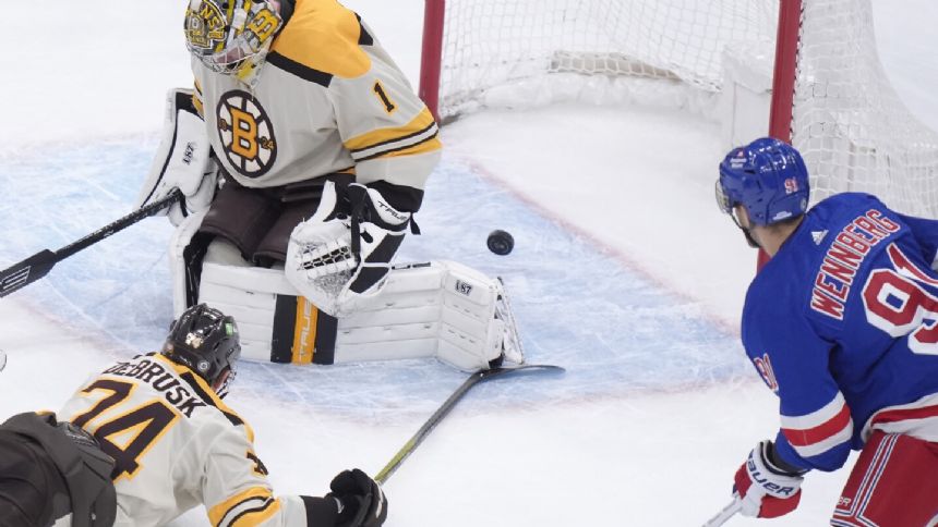 Artemi Panarin tallies hat trick to help Rangers beat NHL-best Bruins 5-2