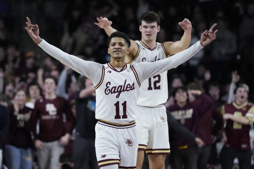 Ashton-Langford scores 16, BC cools off No. 6 Virginia 63-48