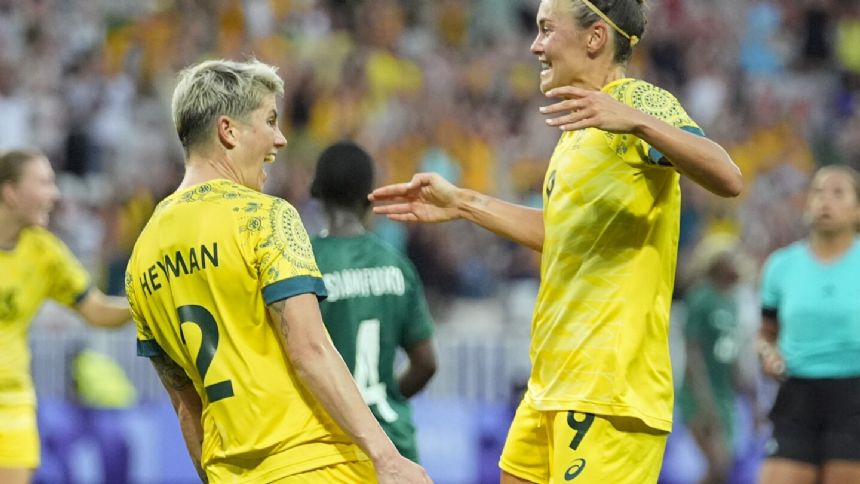 Australia gets late goal to clinch 6-5 comeback win over Zambia despite Banda's hat trick