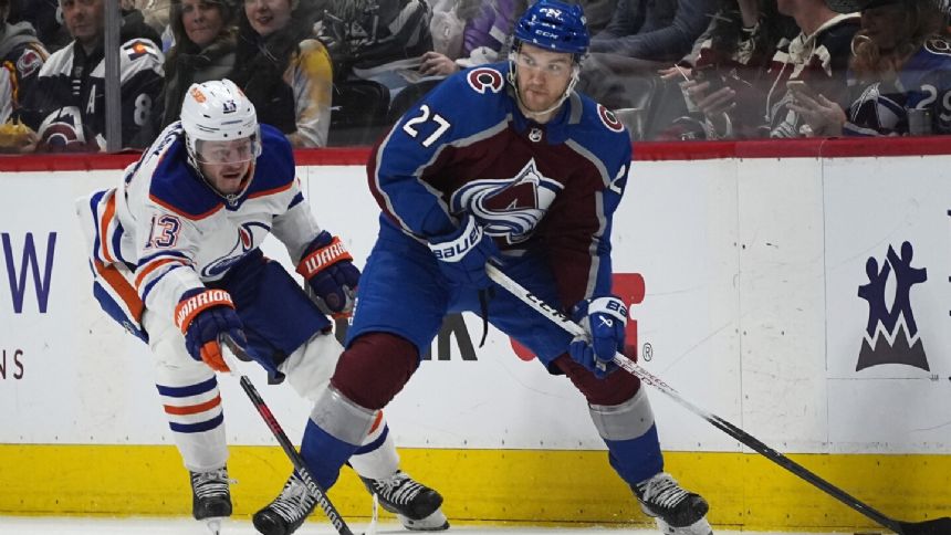 Avs forward Jonathan Drouin out with lower-body injury for playoff series against Winnipeg