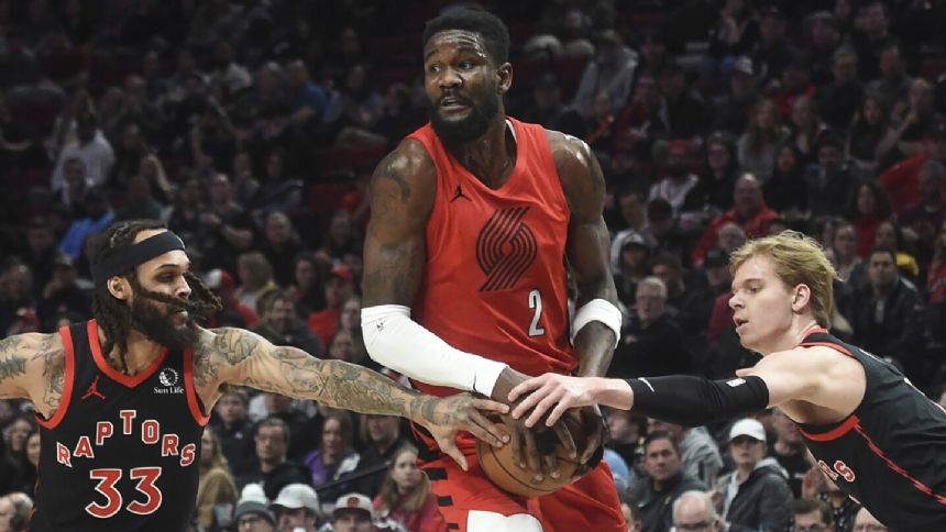 Ayton has season-high 30 points and Trail Blazers hold off Raptors 128-118 in OT