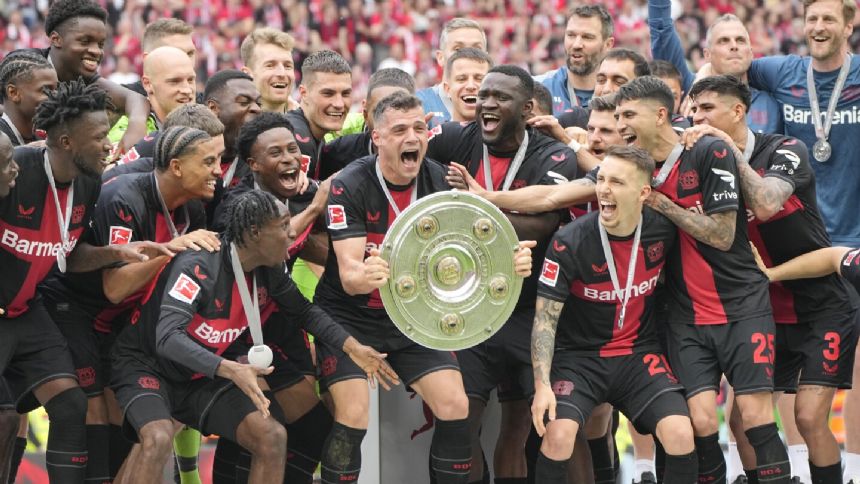 Bayer Leverkusen will start its Bundesliga title defense at Borussia Moenchengladbach on Aug. 23