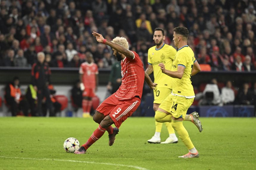 Bayern beats Inter 2-0 for perfect Champions League record