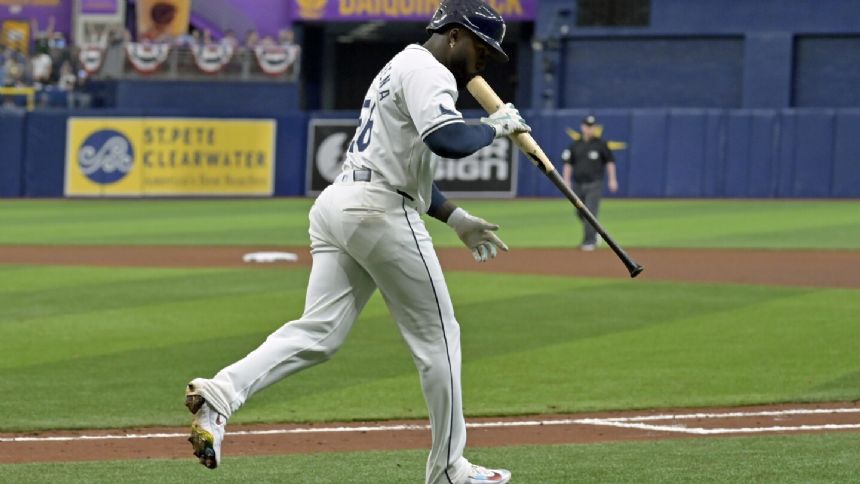 Benches clear during Blue Jays-Rays game after Cabrera, Caballero exchange words