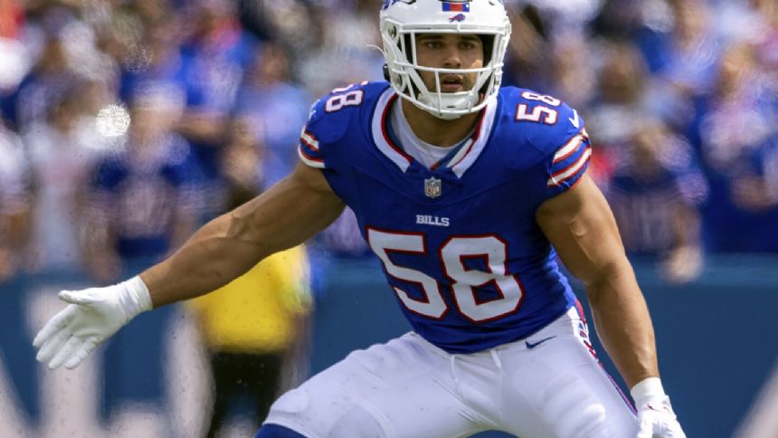 Bills linebacker Matt Milano cleared to resume practicing for 1st time since leg injury last season