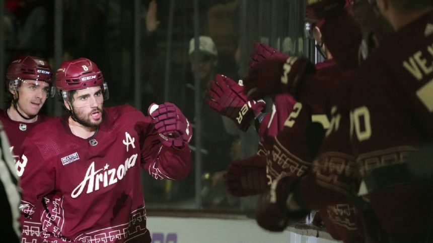 Bjugstad scores in overtime, Arizona breaks Colorado's four-game winning streak with a 4-3 victory