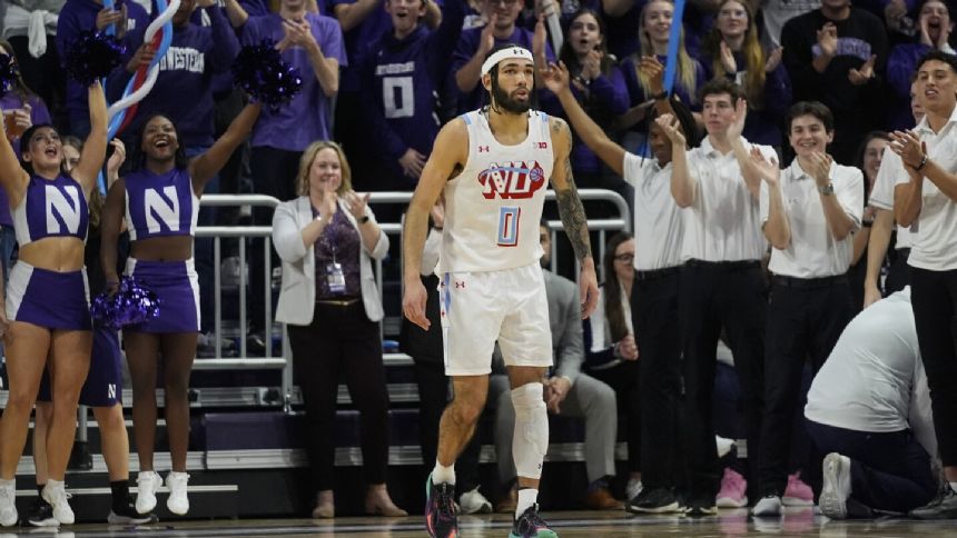 Boo Buie scores 16 points, breaks Northwestern program record in Wildcats' 76-62 win over Michigan