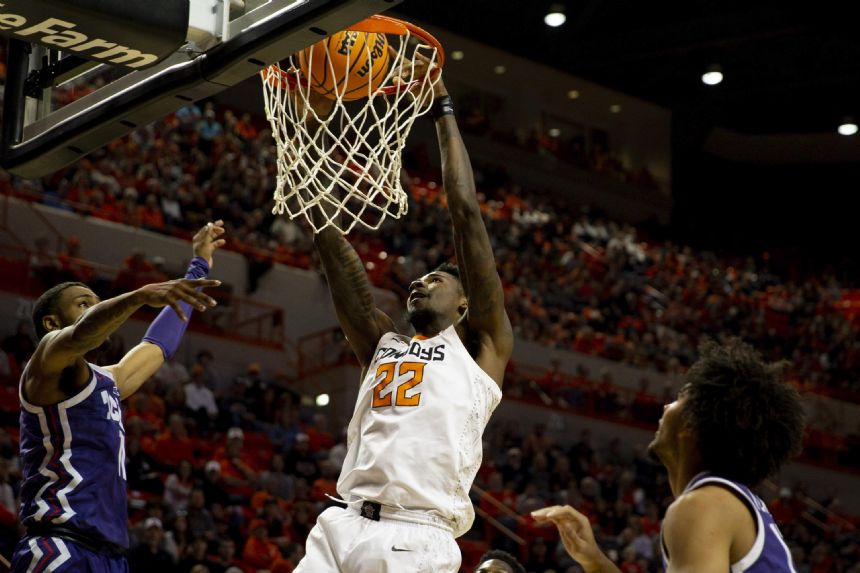 Boone, Oklahoma St blow big lead, recover to top No. 15 TCU