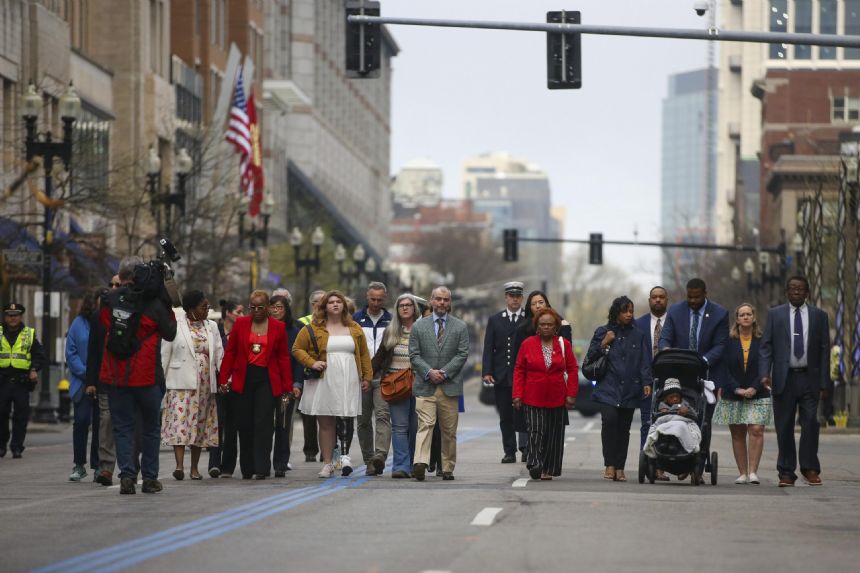 Boston remembers deadly marathon bombing 10 years later