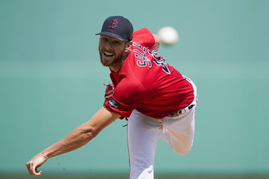 Boston's Sale throws 2 scoreless innings vs. Tigers