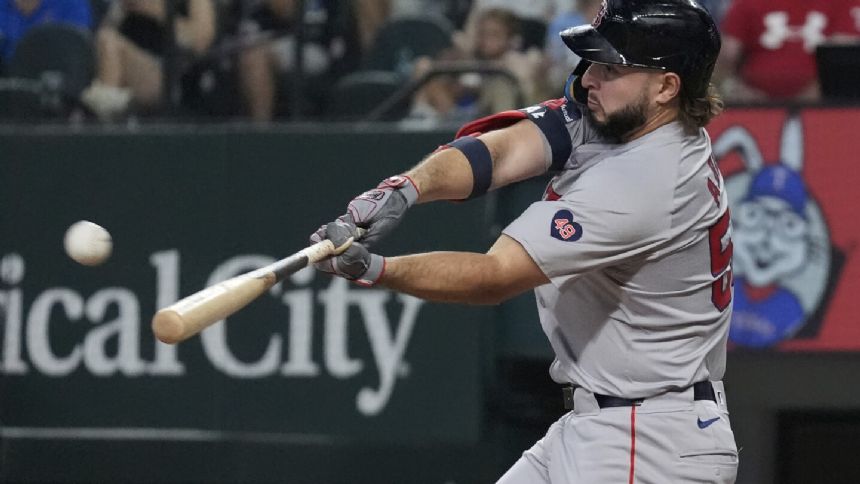 Boston's Wilyer Abreu lets the emotions flow in a 2-homer game a day after grandmother's death