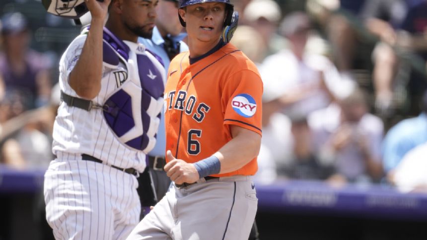 Brandon Bielak sharp for 5 2/3 innings as Houston Astros beat Colorado Rockies 4-1