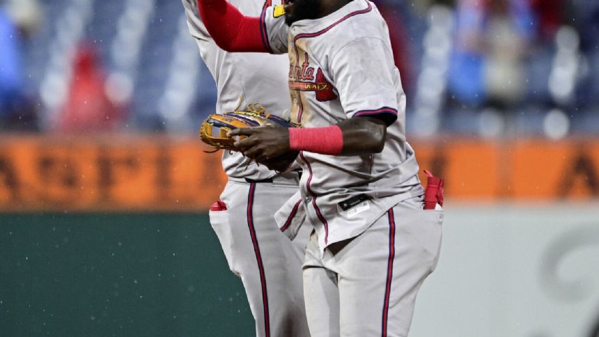 Braves record 19 hits in 12-4 win over Phillies