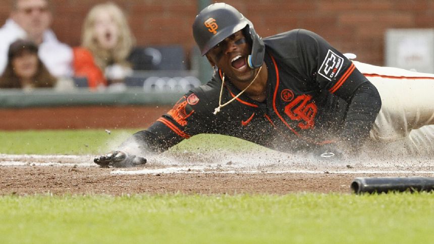 Braves reuniting with 2021 World Series MVP Soler and reliever Jackson after trade with Giants