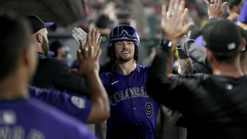 Brenton Doyle wraps up impressive July with go-ahead homer in 8th as Rockies beat Angels 2-1